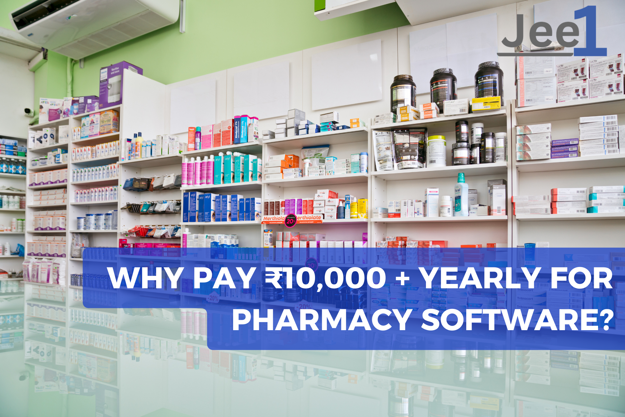Pharma ERP and Billing SoftwareTrusted by 100+ Jaipur Chemists