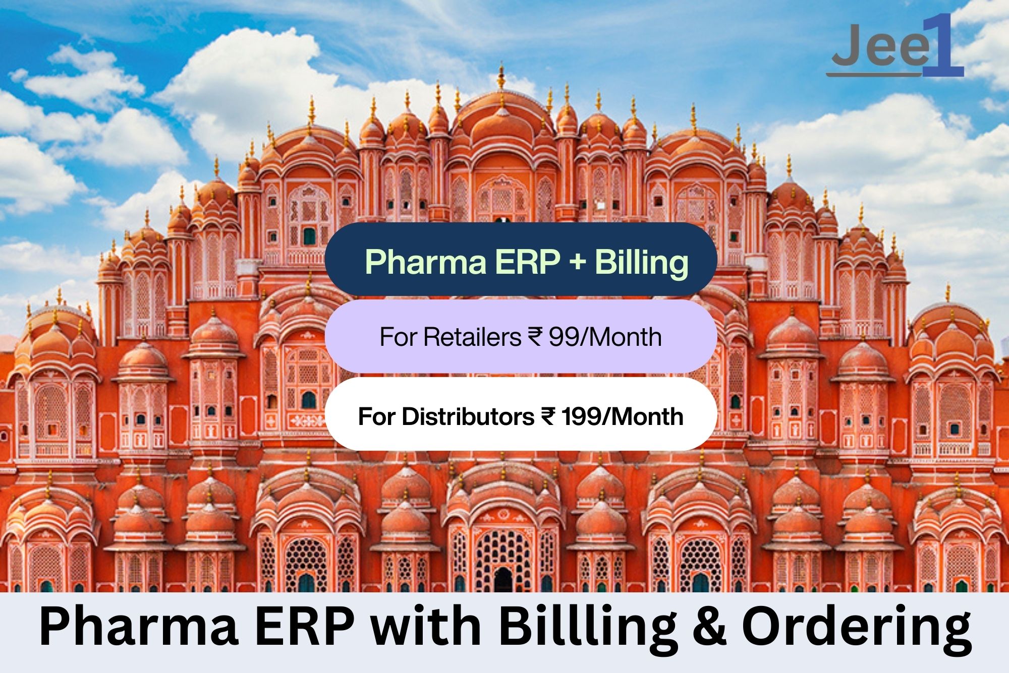 Jee1 Pharma ERP for Jaipur Rajasthan